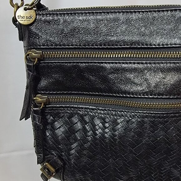 The Sak Collective x Elliott Lucca Woven Crossbody Bag - Picture 8 of 14
